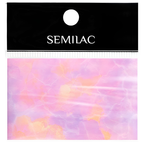 Semilac Nail Transfer Foil Pink Marble 11 