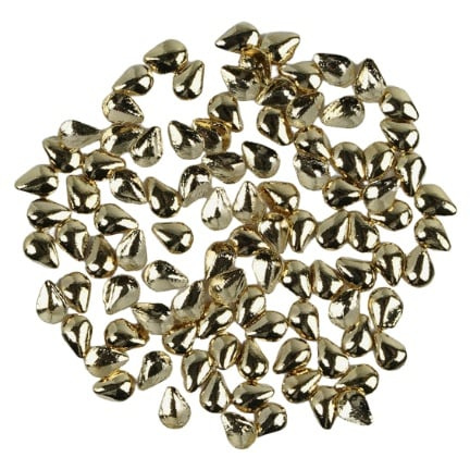 Semilac Nail Decoration Gold Small Tears 100pcs