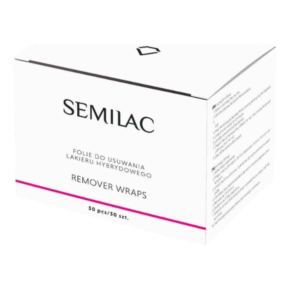 Semilac Remover Wraps 50 Pieces