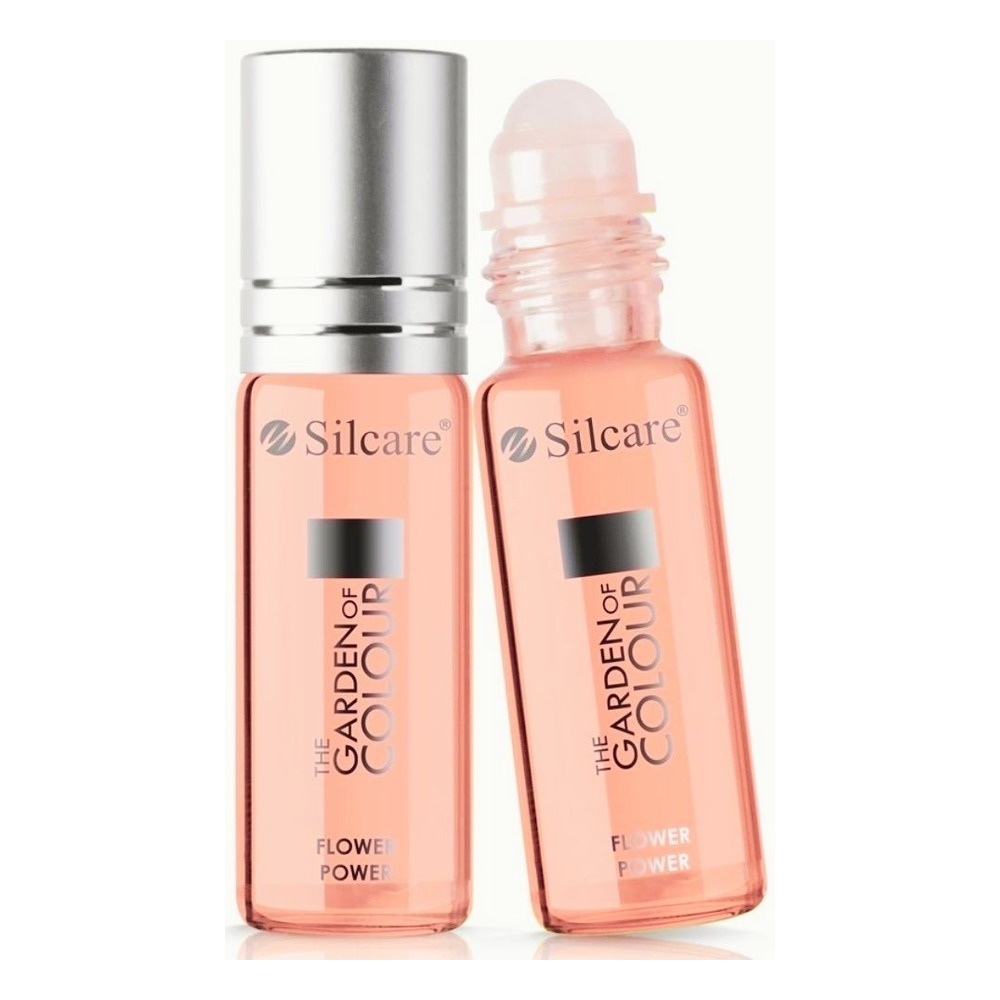 Silcare Garden of Colour Flower Power Roll-On Nail & Cuticle Oil 11ml
