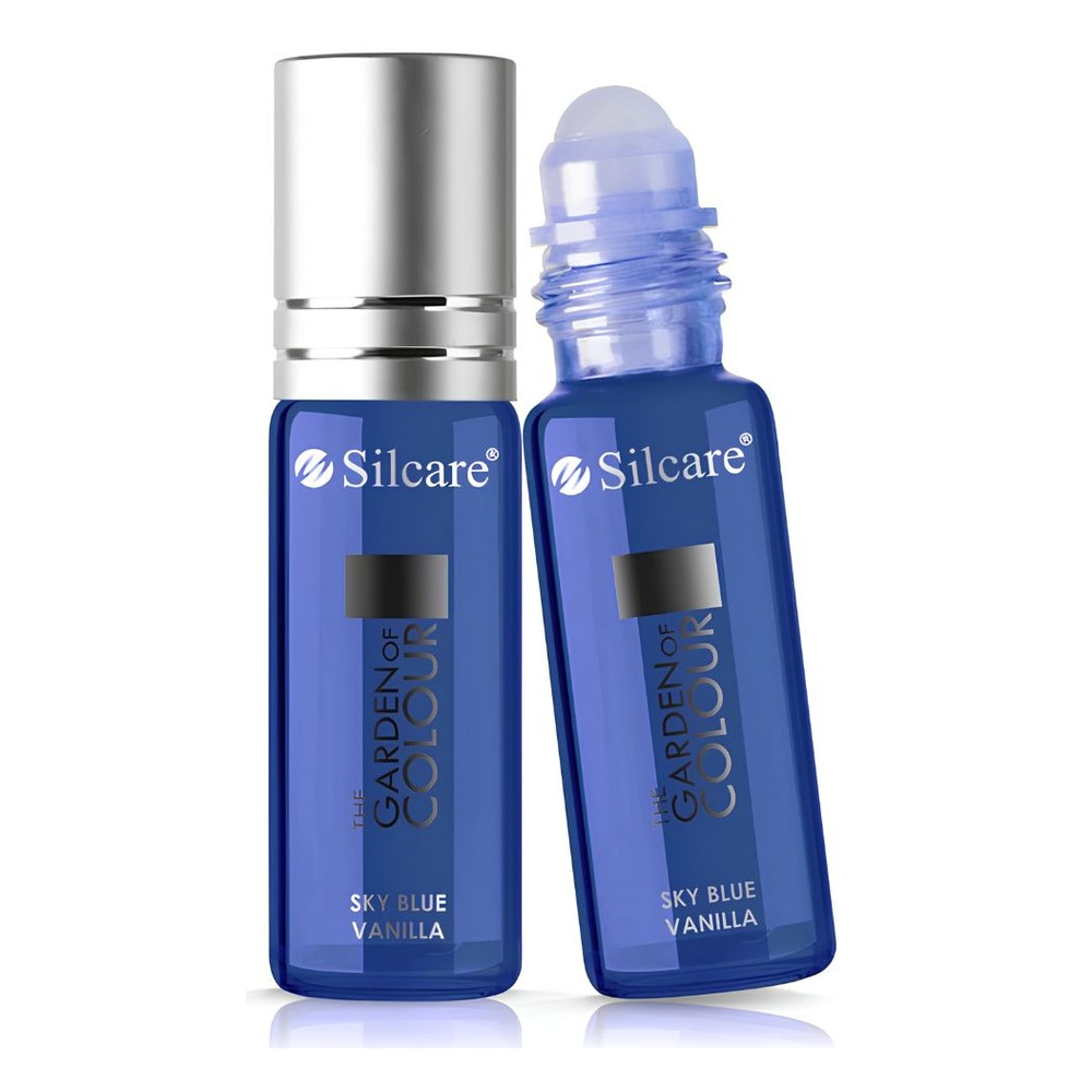 Silcare Garden of Colour Vanilla Sky Blue Roll-On Nail & Cuticle Oil 11ml