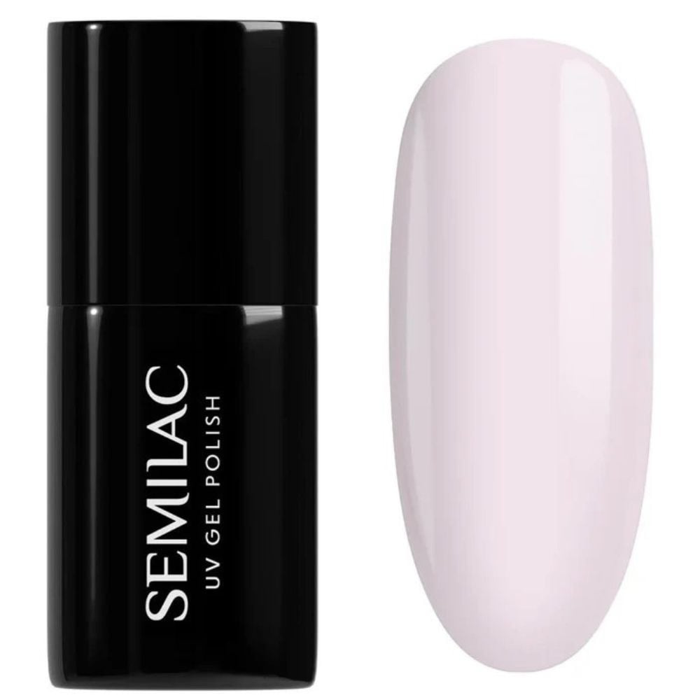 Semilac UV/LED Soulmate Mix Soak Off Gel Hybrid Nail Polish - 385 Pastel Pink Sky 7ml