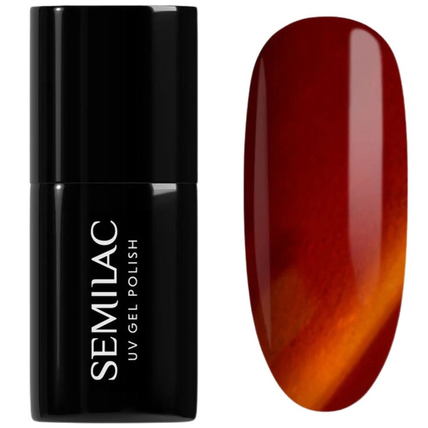 Semilac Autumn Luxe Hybrid Gel Polish 946 Jelly Honey 7ml