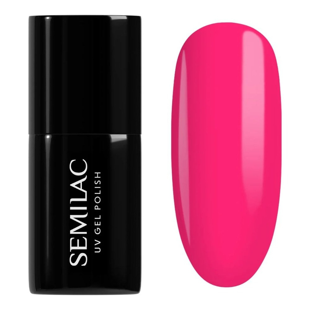 Semilac SemiBeats By Margaret Hybrid Gel Polish 517 Neon Pink 7ml