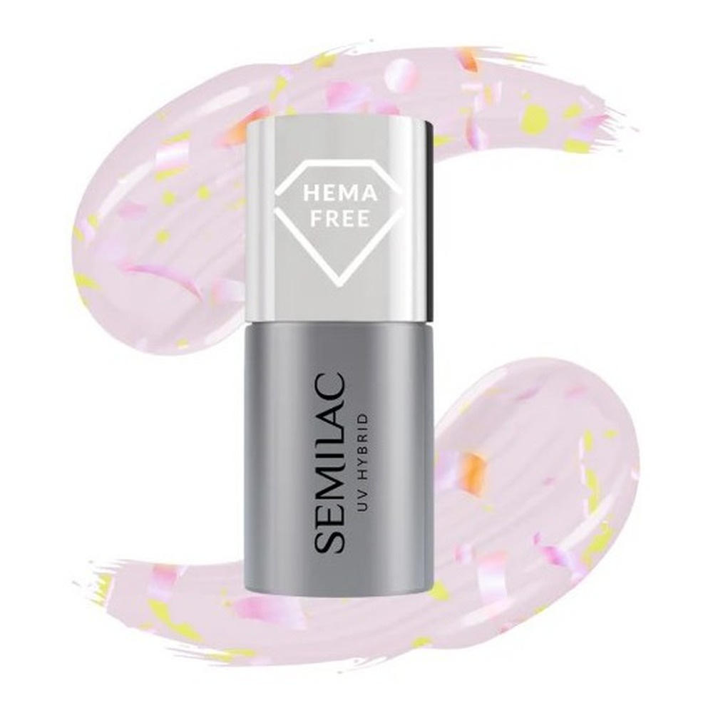 Semilac T26 Top Coat No Wipe Matte Peach Galaxy 7ml