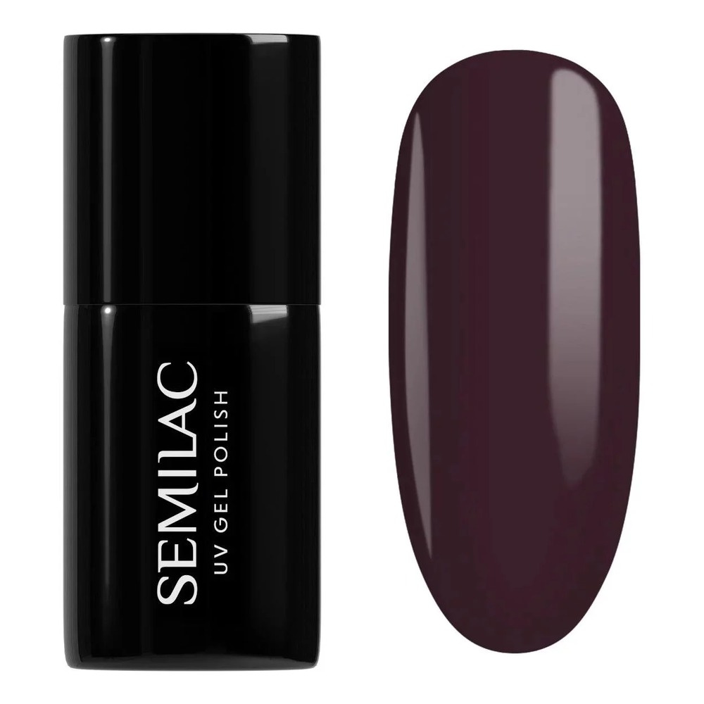 Semilac Into Her Tenderness UV/LED Soak Off Hybrid Gel Nail Polish - 412 Earth Brown 7ml