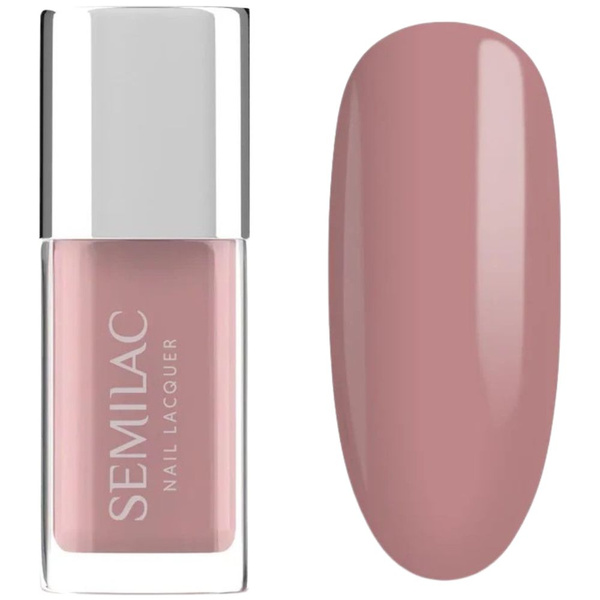 Semilac Classic Classic Nail Polish 107 Classic Nude Dusty Pink 9ml