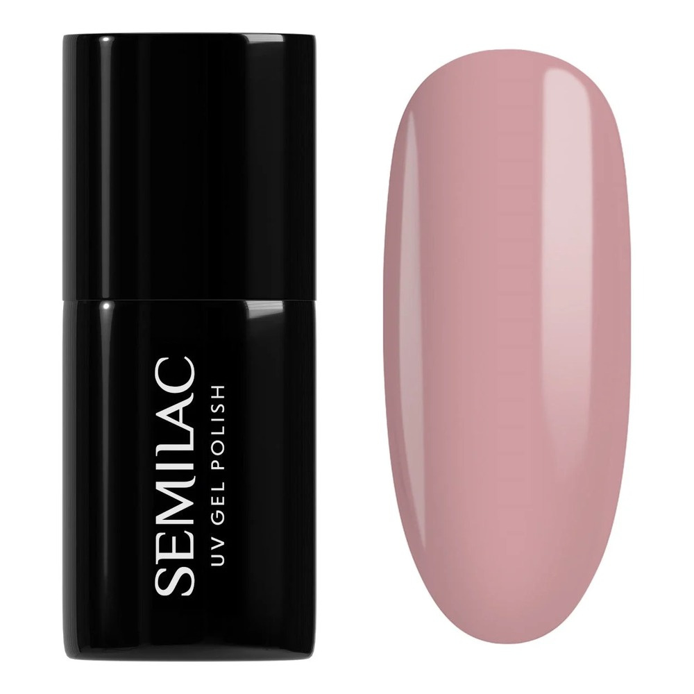 Semilac Naked Nails Hybrid Gel Polish 586 Dirty Rose Nude 7ml
