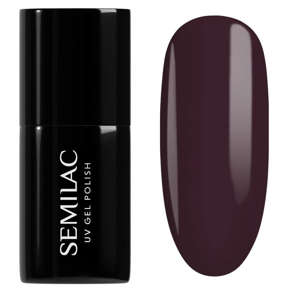 Semilac Into Her Tenderness UV/LED Soak Off Hybrid Gel Nail Polish - 412 Earth Brown 7ml