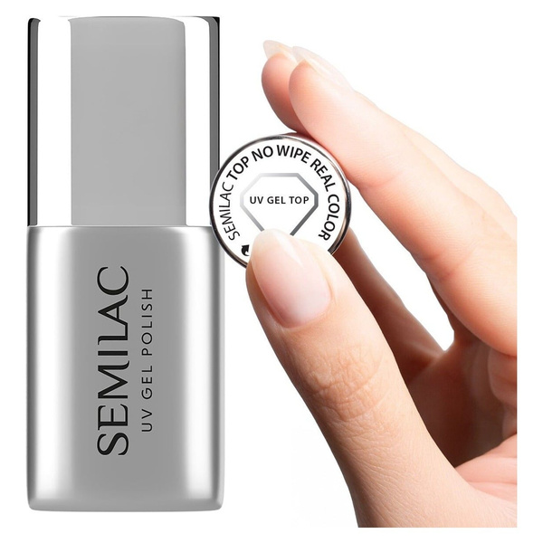 Semilac Real Color Top Coat No Wipe 7ml