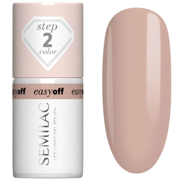Semilac Easy Off Hybrid Gel Polish 014 Caffe Frappe 7ml