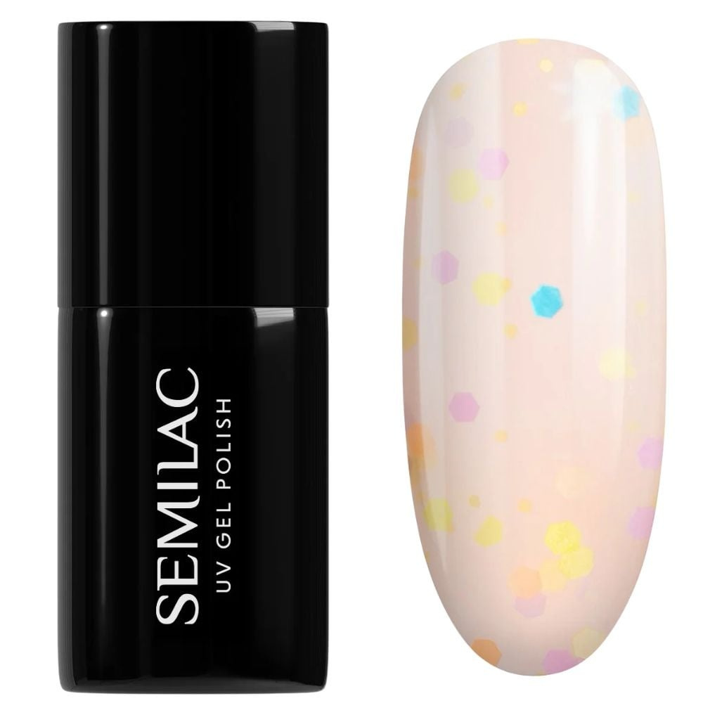 Semilac Choose Your Summer Hybrid Gel Polish 930 Sunny Dots 7ml