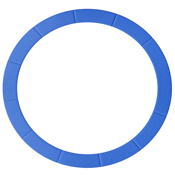 HOMCOM 12ft Trampoline Pad Φ366cm Trampoline Accessories Surround Pad Thick Foam Pads Padding Replacement Spare- Blue