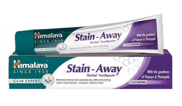 Himalaya Stain-Away Toothpaste for Stain Removal 75ml