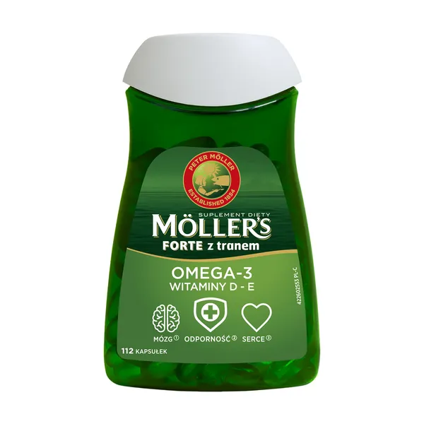 Mollers Forte Norwegian Fish Oil 112 Capsules