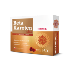 Colfarm Beta Karoten Sun 60 Capsules