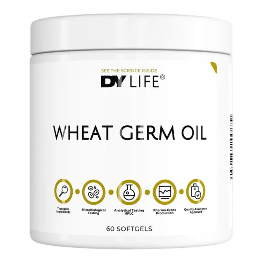 Dorian Yates DY LIFE Wheat Germ Oil 60 Softgels