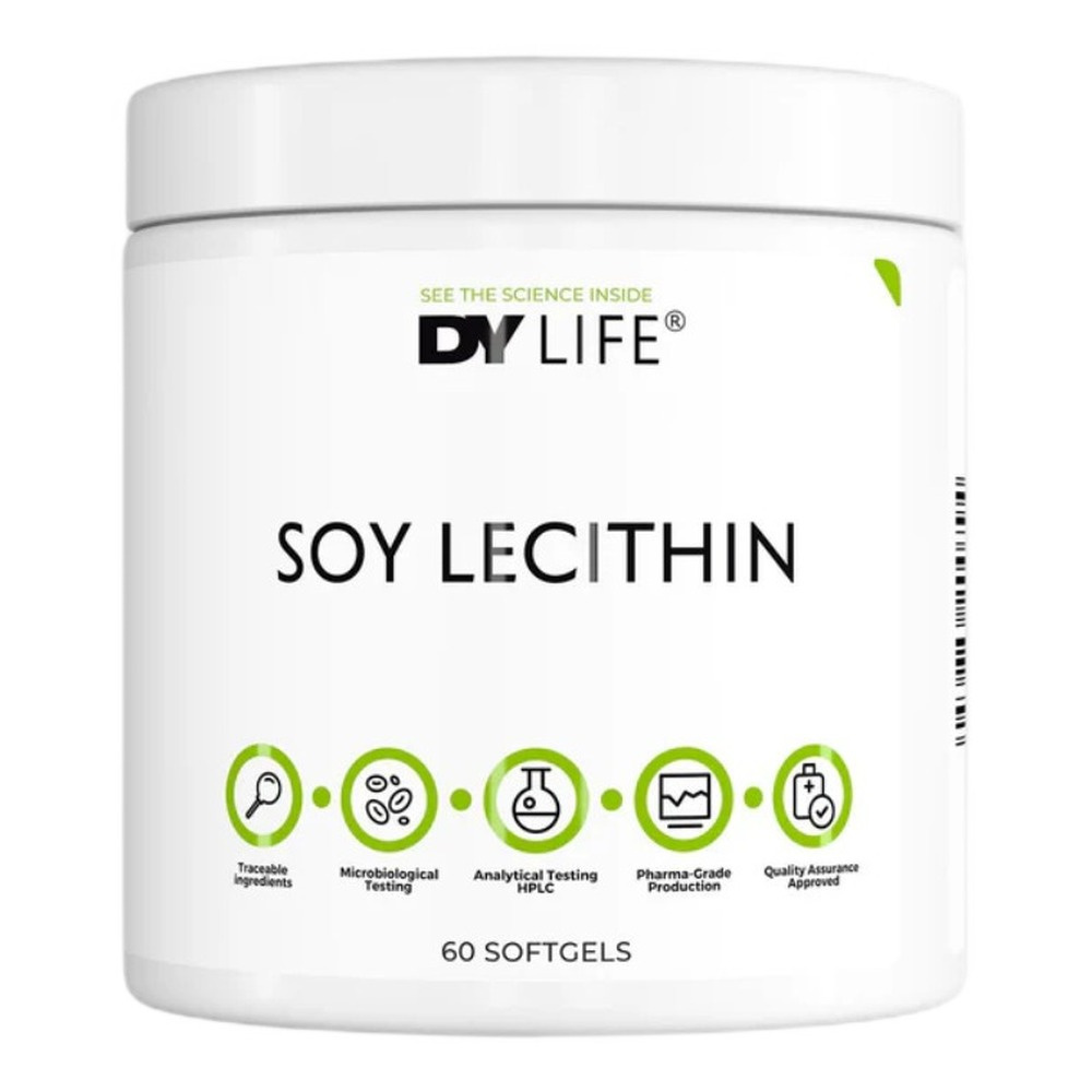 Dorian Yates DY LIFE Soy Lecithin 60 Softgels