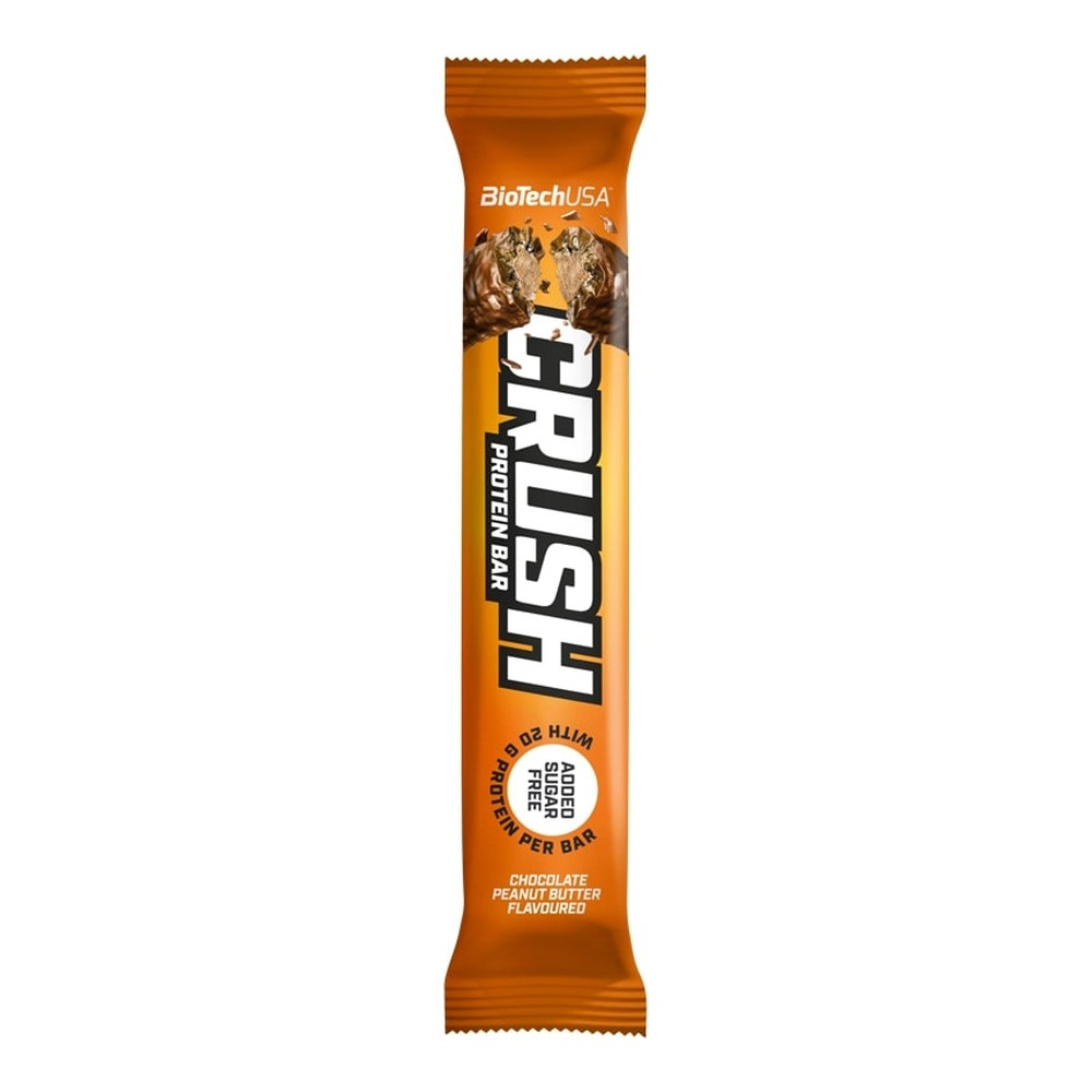 BioTechUSA Crush Bar Protein Bar Chocolate Peanut Butter 12x64g