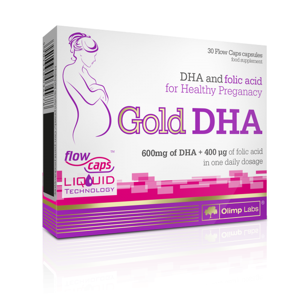 Olimp Gold DHA + Folic Acid for Pregnant and Nursing Women 30 Capsules