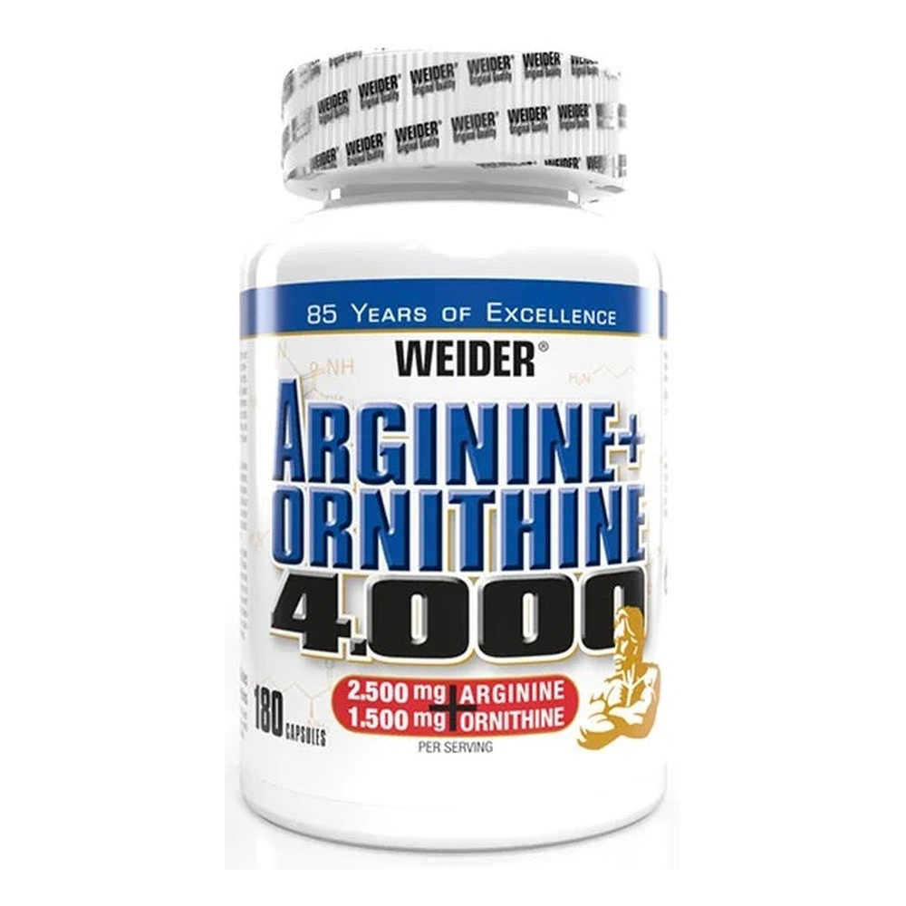Weider Arginine + Ornithine 4000 - 180 caps