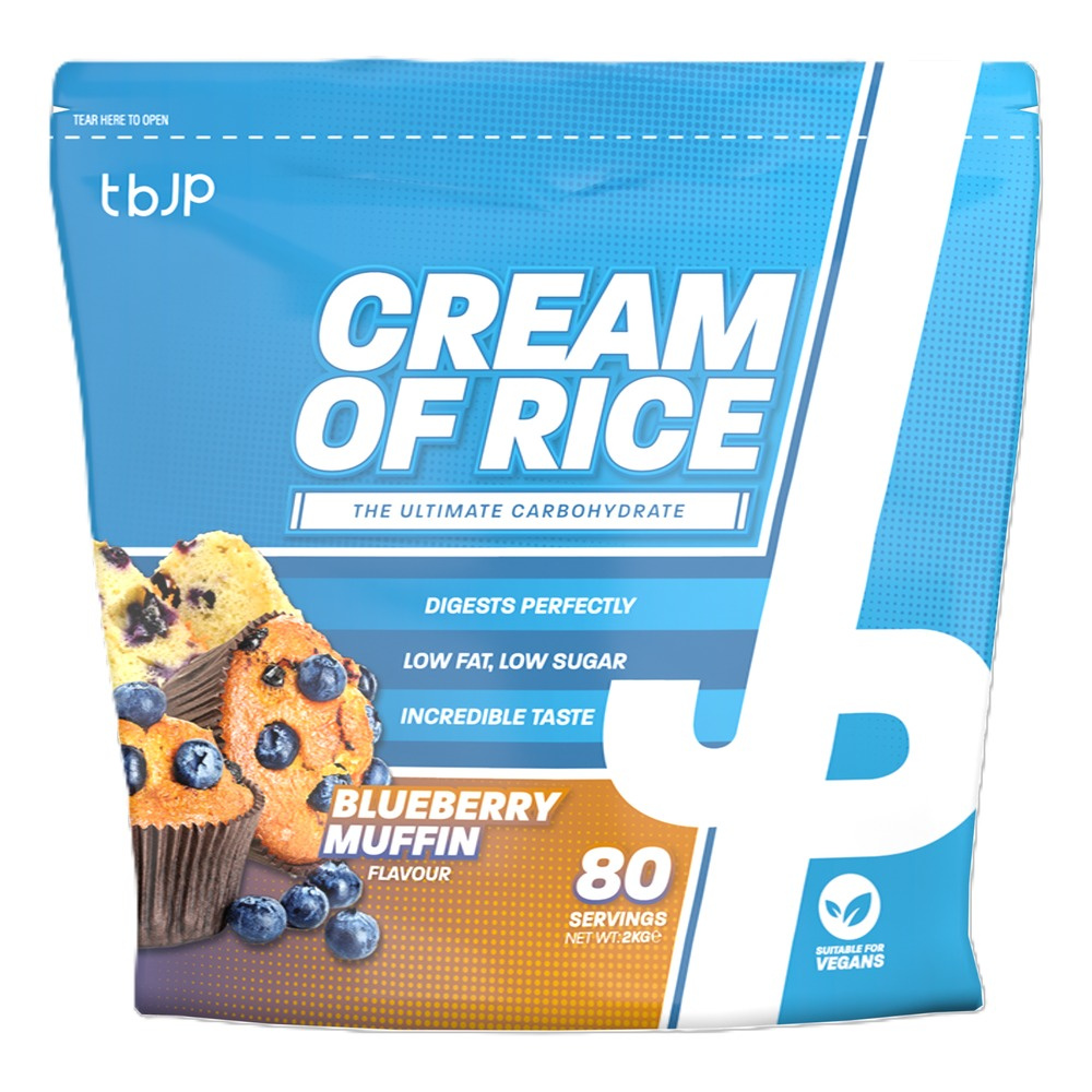 Trained by JP Cream of Rice, Blueberry Muffin - 2000g