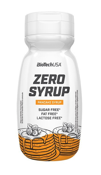 BioTechUSA Zero Syrup Pancake Syrup Low Calorie and Sugar Free 320ml