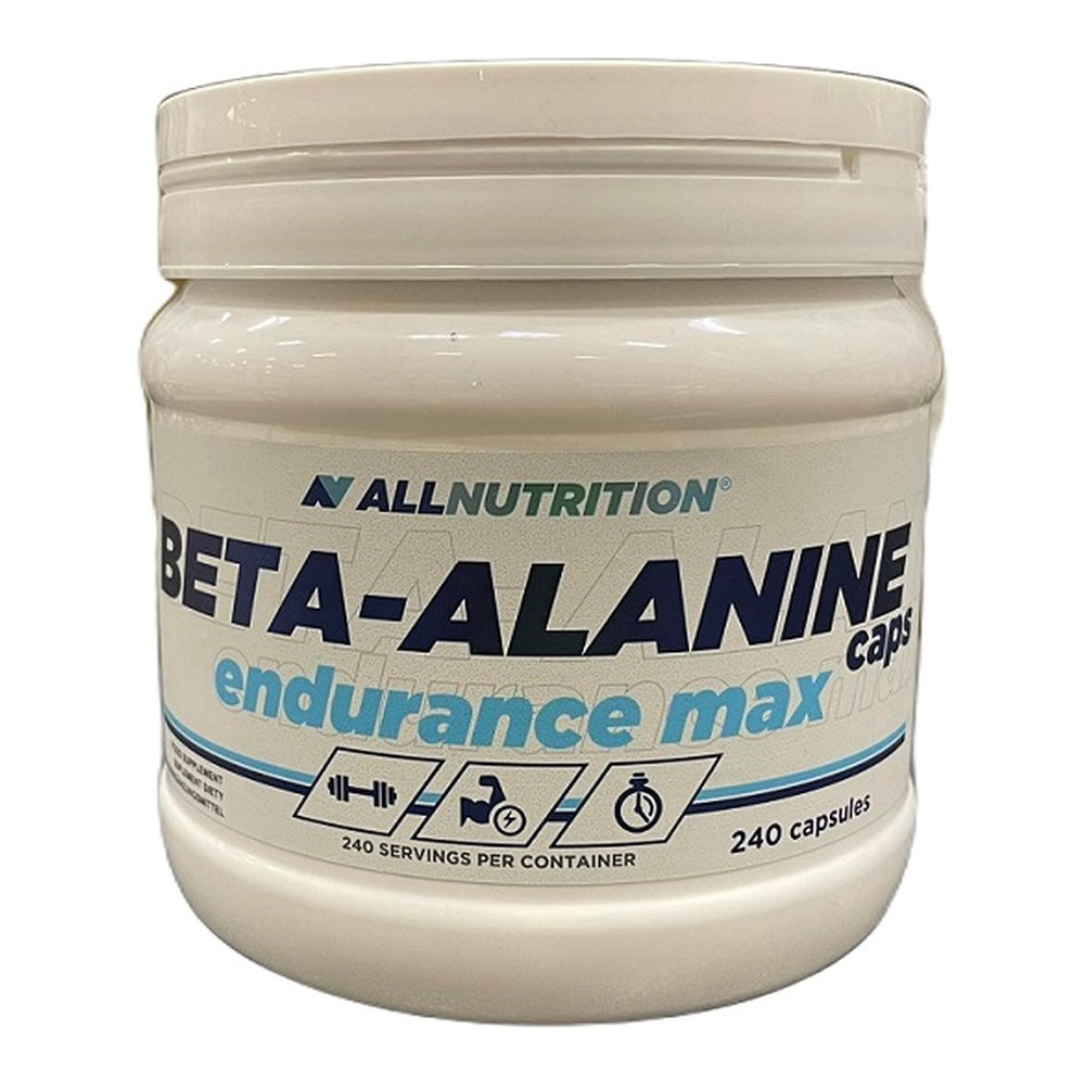 Allnutrition Beta-Alanine Endurance Max Supplement for Endurance 240 Capsules