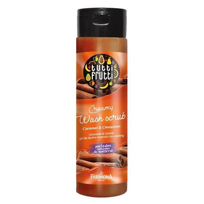 Tutti Frutti Creamy Smoothing Wash Scrub with Cinnamon and Caramel 200ml
