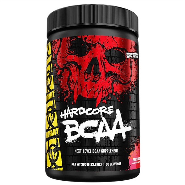 Mutant Hardcore BCAA Powder Supplement with Electrolytes for Performance and Recovery 390g