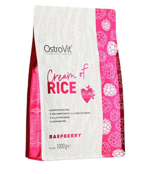 OstroVit Cream of Rice, Raspberry - 1000g