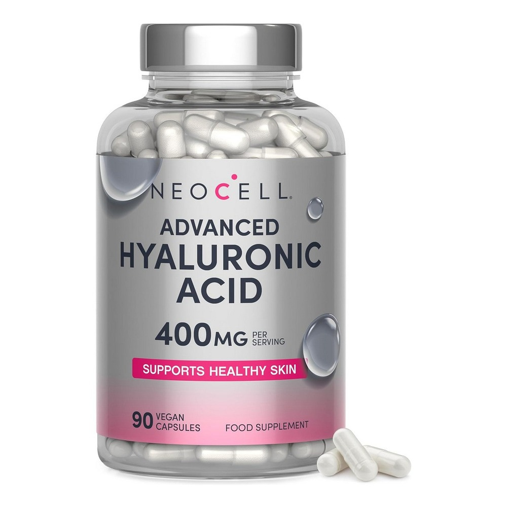 NeoCell Advanced Hyaluronic Acid 400mg with Vitamin C 90 Vegan Capsules