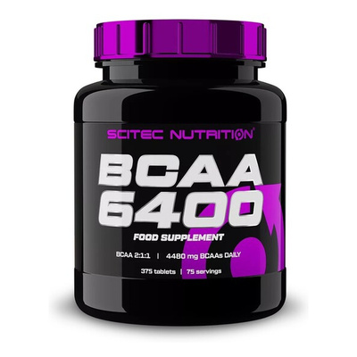 SciTec BCAA 6400 - 375 tablets