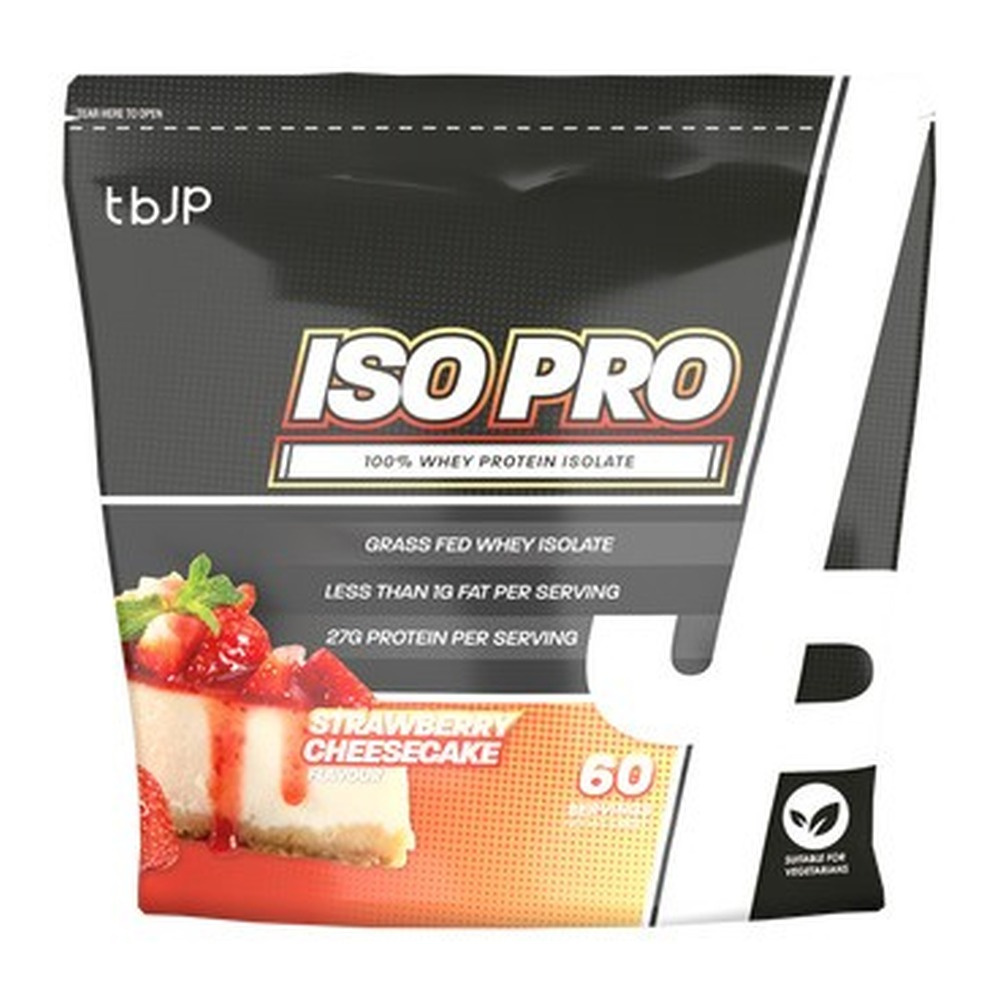 Trained by JP Iso Pro, Strawberry Cheesecake - 1800g