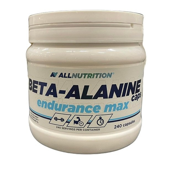 Allnutrition Beta-Alanine Endurance Max Supplement for Endurance 240 Capsules