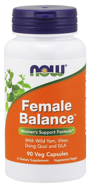 NOW Foods Female Balance Herbal Support for Women 90 Vcaps