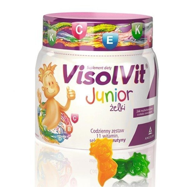Visolvit Junior Fruit Gummies for Children from 3 Years 250g