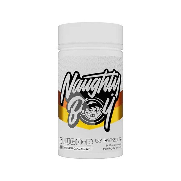Naughty Boy Gluco-B Dihydroberberine for Glucose Metabolism Support 60 Capsules