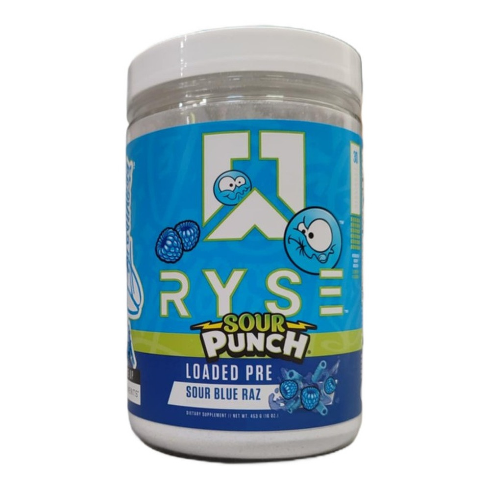 RYSE Loaded Pre, Sour Punch Blue Raz (EAN 810137320922) - 453g
