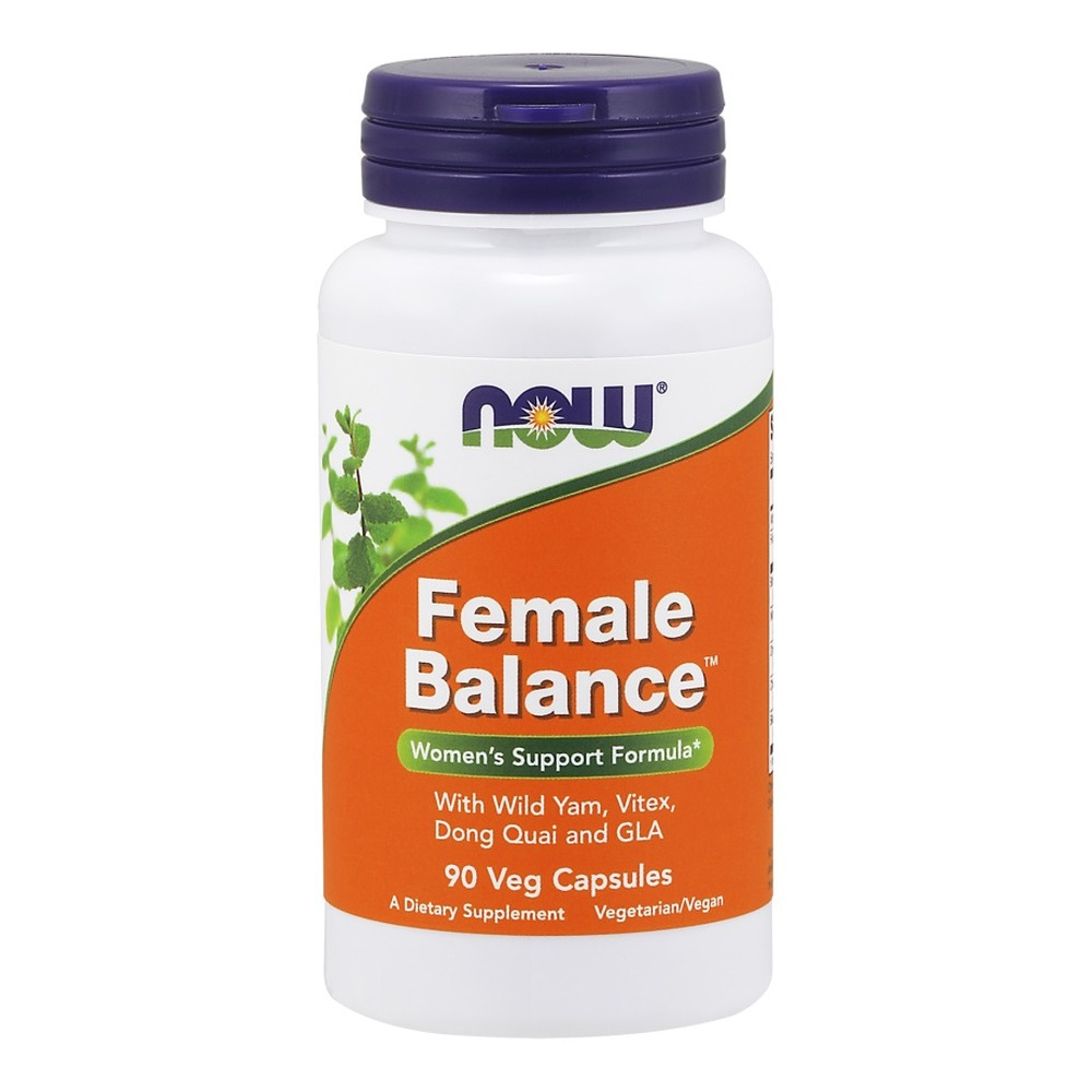 NOW Foods Female Balance Herbal Support for Women 90 Vcaps