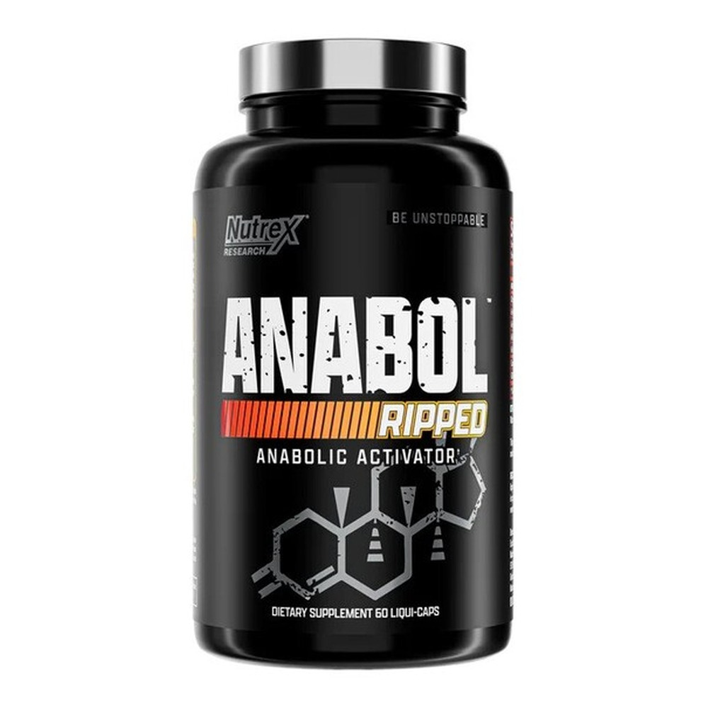 Nutrex Anabol Ripped a Supplement for Muscle Growth and Fat Reduction 60 Liquid Caps