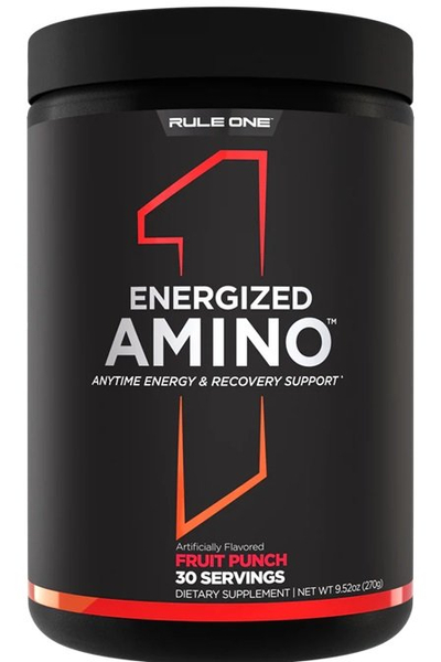 Rule One Energized Amino, Fruit Punch - 270g