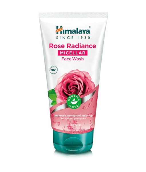 Himalaya Rose Radiance Micellar Face Wash For Radiant Skin 150ml