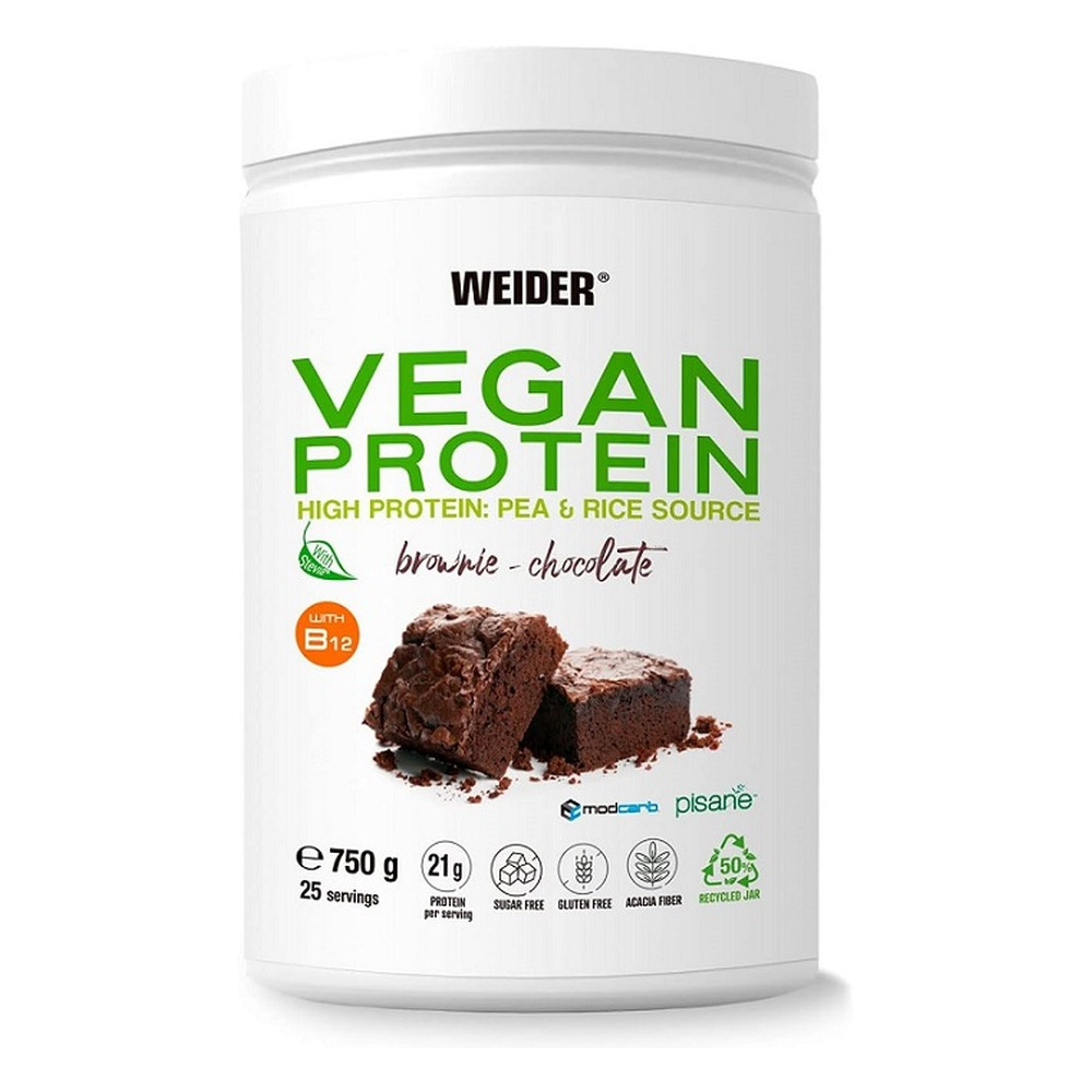 Weider Vegan Protein, Brownie Chocolate - 750g