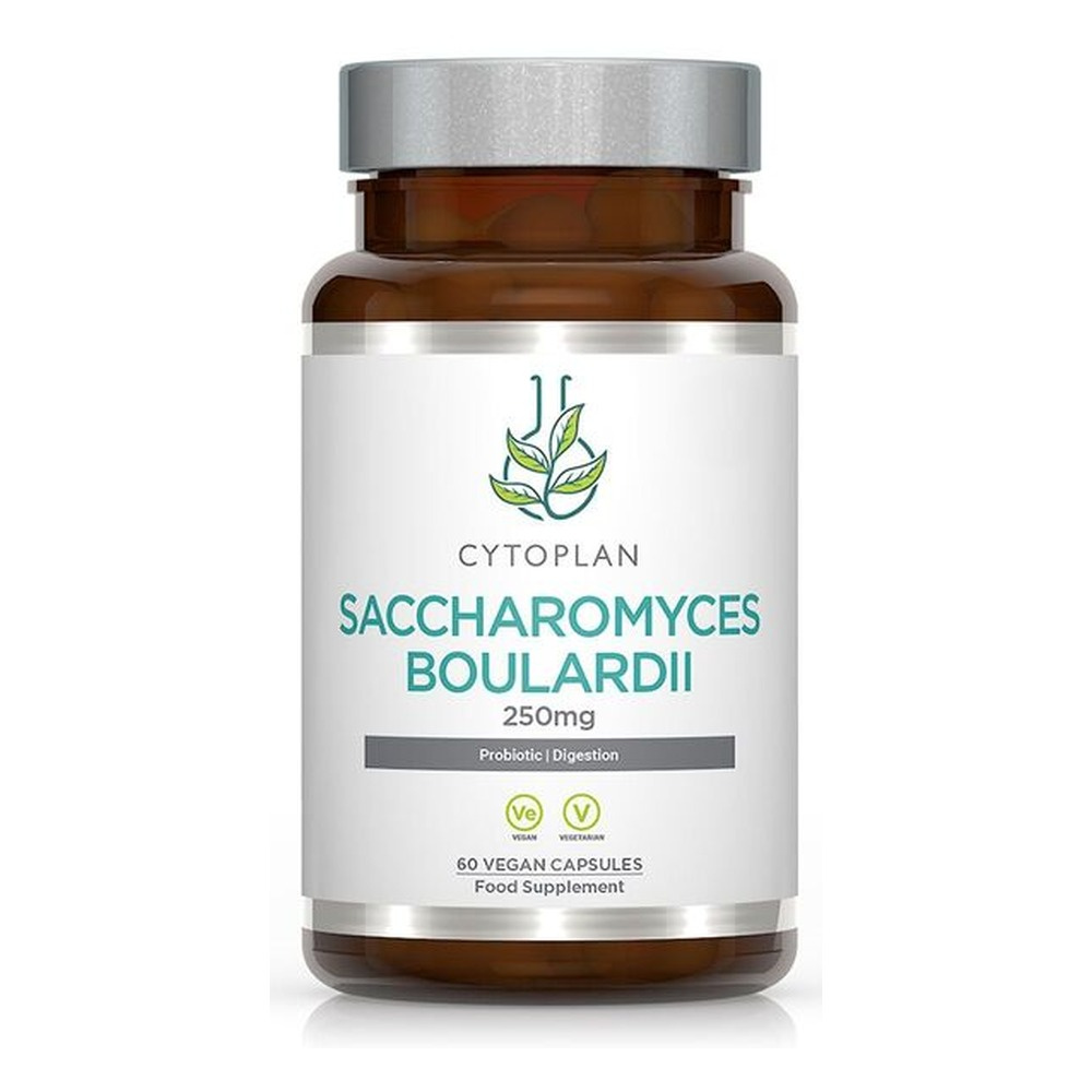 Cytoplan Saccharomyces Boulardii Probiotic Yeast for Digestive Support 60 Capsules