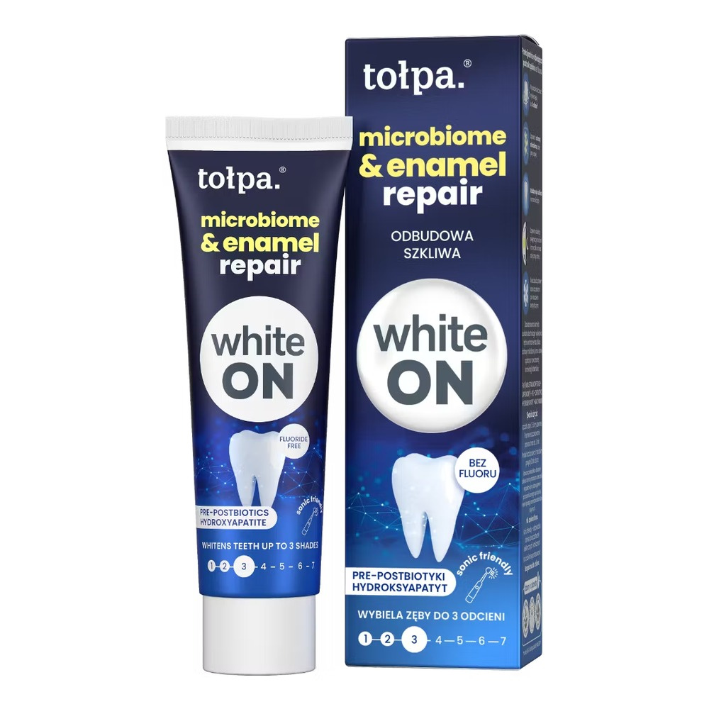Tołpa ON White MICROBIOME & ENAMEL REPAIR toothpaste 75ml
