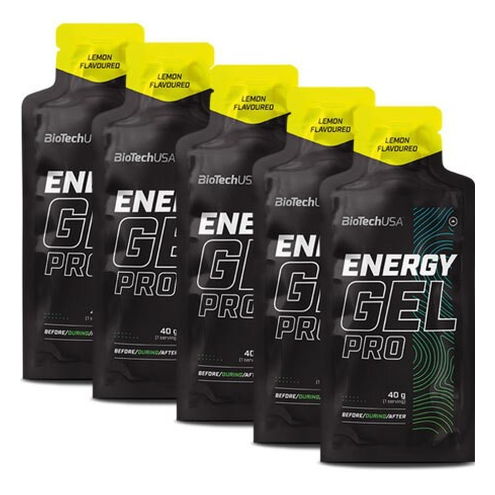 BioTechUSA Energy Gel Pro Lemon Energy Gel for Athletes 12 x 40g