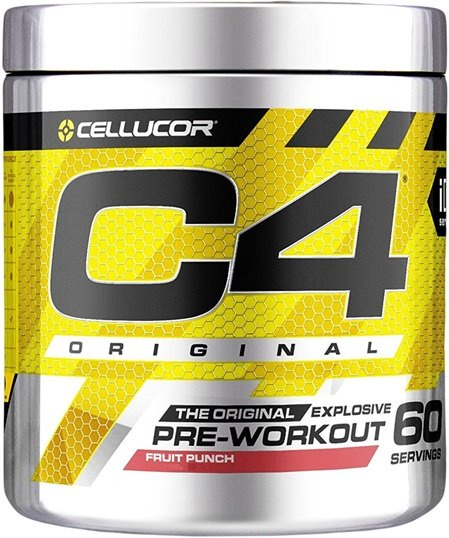 Cellucor C4 Original Pre-Workout Supplement for Energy and Focus Fruit Punch 408g