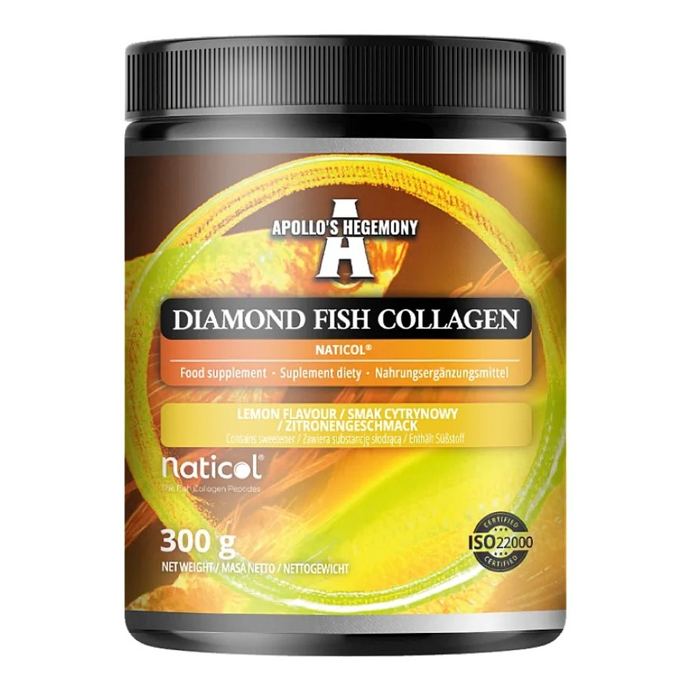 Apollo's Hegemony Diamond Fish Collagen, Lemon 300g