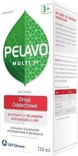USP Zdrowie Pelavo Multi 3+ Elecampane + Linden + Elderberry + Vitamin C 120ml